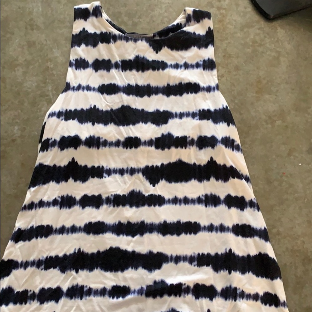 Tart tie dye tank top open back